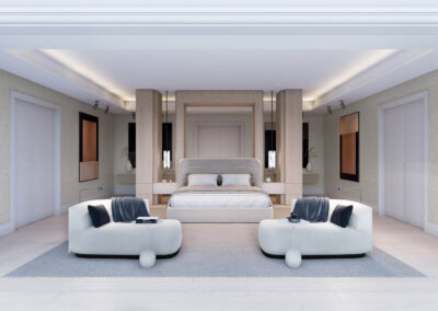 The Mansions on Fisher Island Bedroom